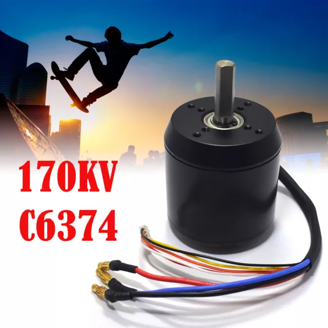 For Electric Skateboard Efficience Brushless Motor Efficience Motor 170KV USA