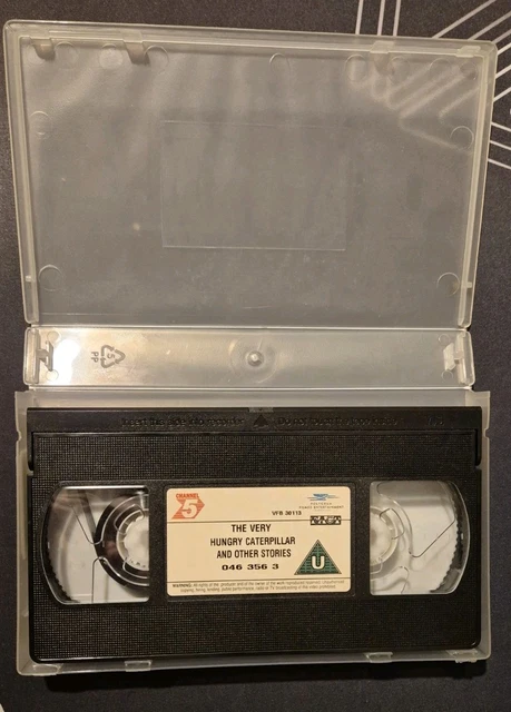 THE VERY HUNGRY Caterpillar and other stories By Eric Carle VHS ...