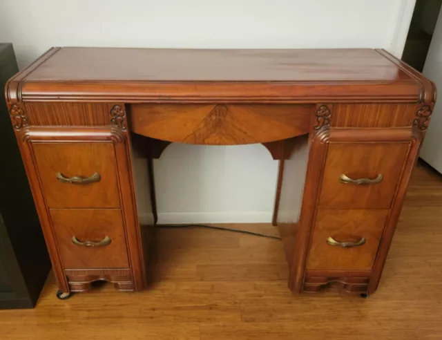 ANTIQUE ART NOUVEAU VANITY with 4 DRAWERS