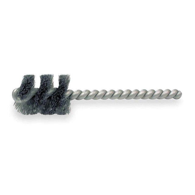 WEILER 91035 Single Spiral Tube Brush,Power,0.75"dia.
