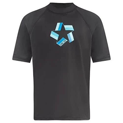 Kanu Surf Boys' Haywire UPF 50+ Sun Protective Rashguard Swim Shirt, All-Star