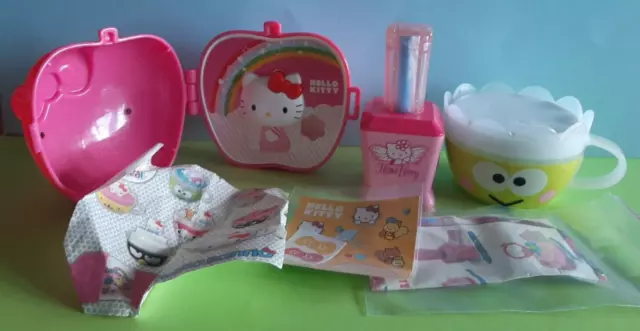 MC DONALD'S Happy Meal Hello Kitty serie miste 3 pezzi con cartine-  HM05