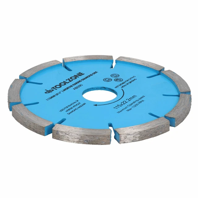 Mortar Raking Disc 4-1/2" 115mm Diamond Pointing Angle Grinder Blade Masonry