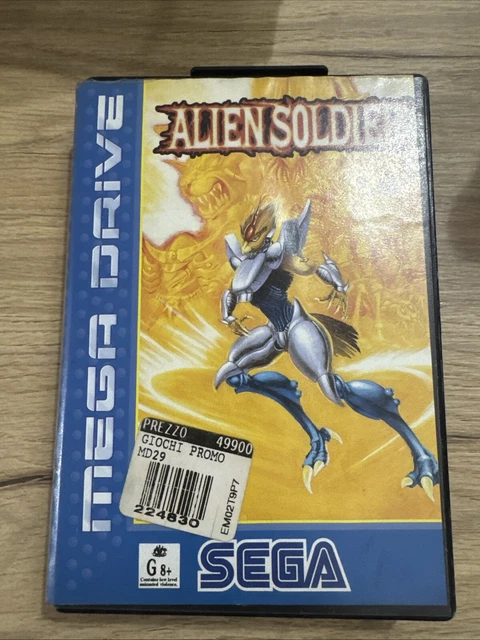 ALIEN SOLDIER SEGA Mega Drive Versione Europea 100% Original EUR 500,00 ...