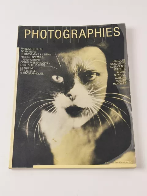 "PHOTOGRAPHIES 1984, Avril No. 4 : Photographie & Cinema | Recherches Historique