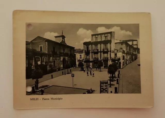 melfi potenza piazza municipio formato grande 1956