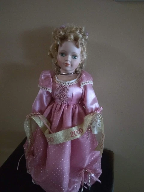 Heritage Signature Collection Doll 2000 Millenium Doll Crystal 16" Mib Coa Boxed