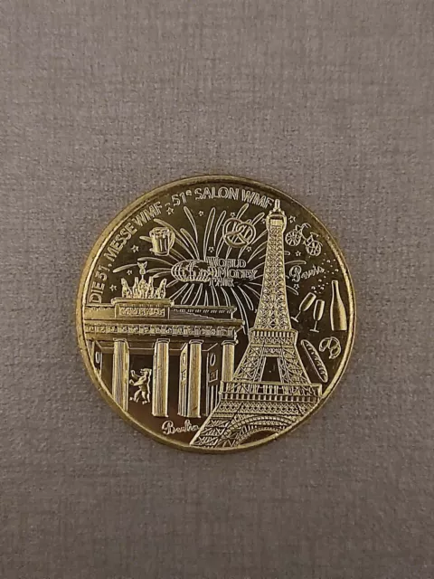 jeton touristique WORLD MONEY FAIR BERLIN 2024 Monnaie de Paris
