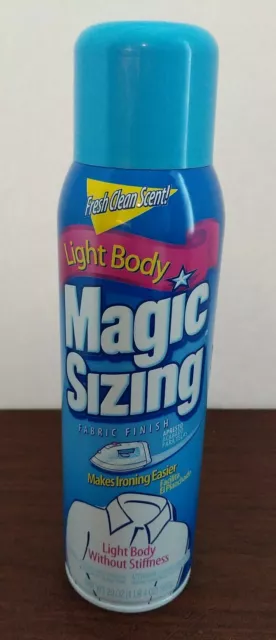 Faultless Magic Sizing Ironing Spray Light Body, 20 Ounces
