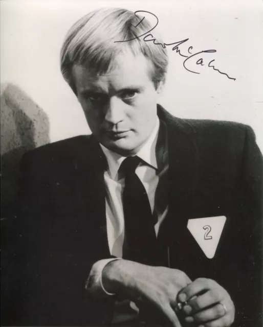 Actor David McCallum signed THE MAN FROM UNCLE 8x10 photo - UACC DEALER