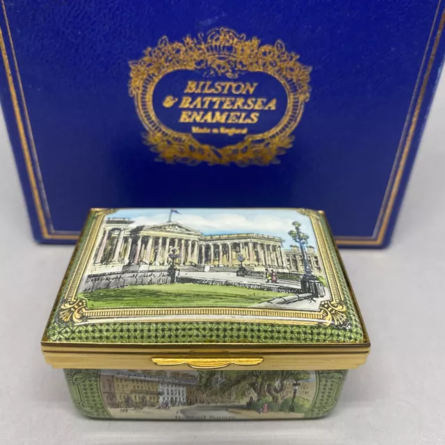 Halcyon Days Enamels "The British Museum Box" -Limited Edition - Made in England