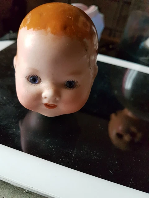 ANCIENNE POUPÉE tête biscuit 51 cm parfait état. EUR 129,00 - FR