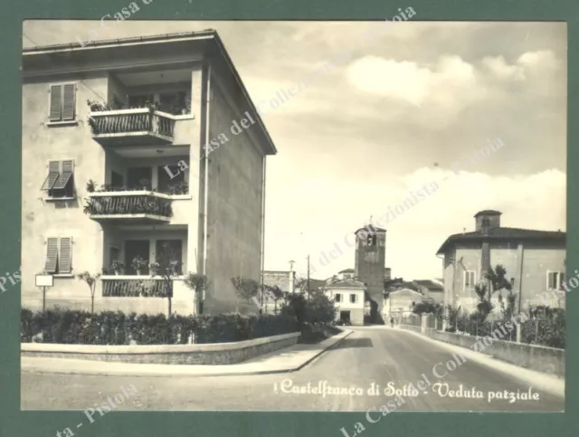 Toscana. CASTELFRANCO DI SOTTO, Pisa. Cartolina d'epoca non viaggiata, ca 1960