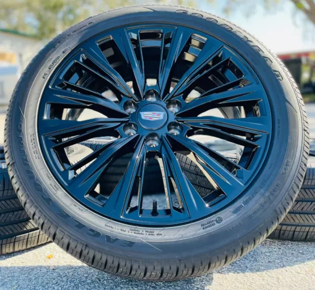 22& 2024 CADILLAC Escalade V Wheels Rims Tires 2023 Chevy Silverado
