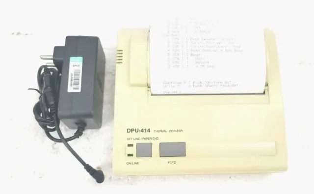 Seiko Instruments Dpu-414 Ship Navtex Thermal Printer - Tested Working Good