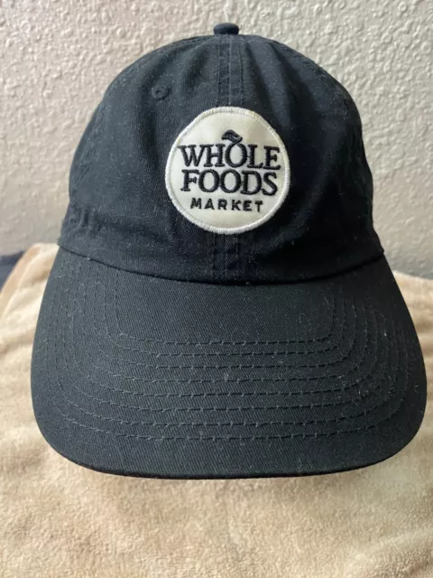 Whole Foods Market Hat Arroyo Store Cap Strapback Dad Hat Black Employee Uniform