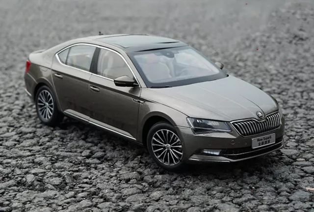 1/18 VW Volkswagen Skoda New SUPERB Brown DieCast Car Model Toy Collection Gift