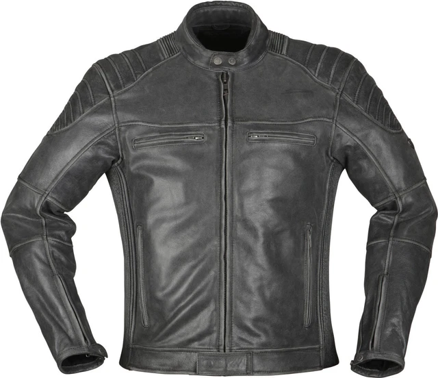 Giacca di pelle Moto Modeka Vincent Età Compresa Colore: Nero Tg. : XL