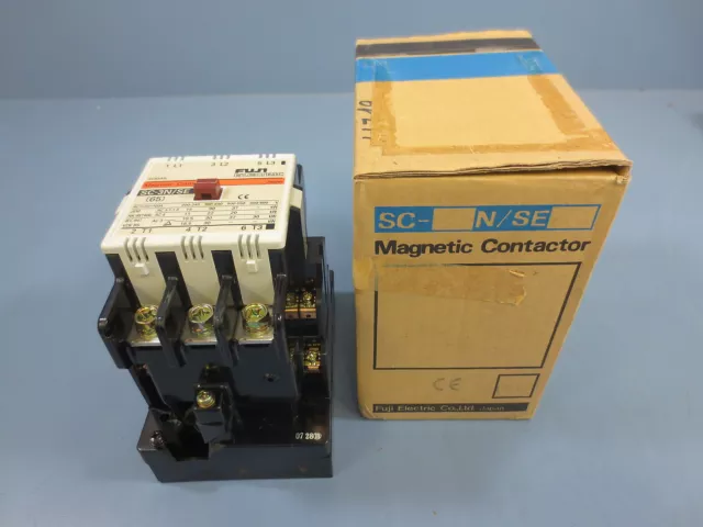 Fuji Electric SC-3N/SE Magnetic Contactor 200-220V Vdc