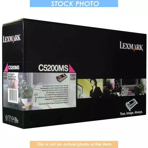 C5200Ms Lexmark C520 C530 Toner Ctg Magenta Rp