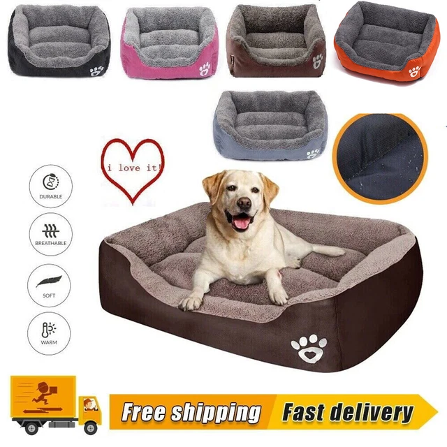 Dog Bed For Small Medium Large Pets Cat Puppy Bed Washable Soft Comfy Calming