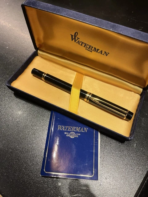 Stylo Plume Waterman's Ideal Plaqué Or 1905 Art Déco - Très Bon état, Bakélite, Occasion