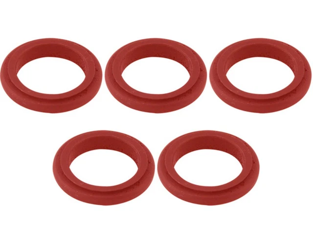 Lega Go Kart 17 mm Distanziatore Ruota Asse Stub 5 mm Rosso x 5 Karting Racing Race