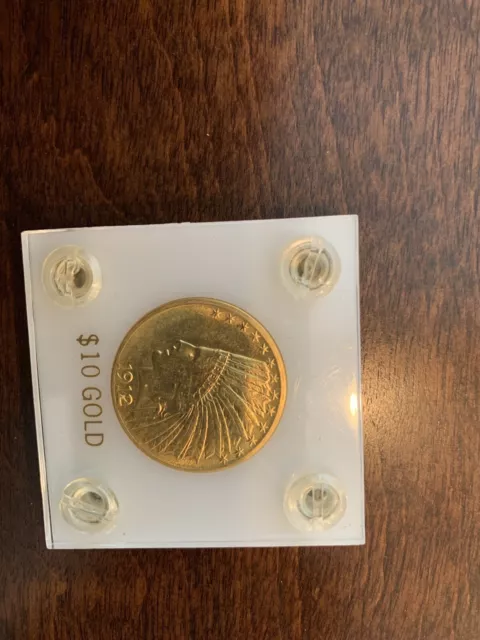 1912 S $10 Indian Head Gold Eagle Coin