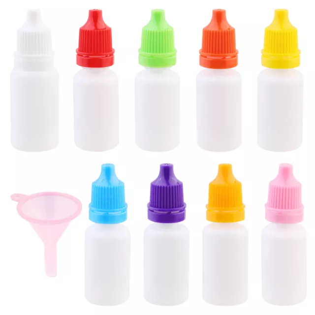 Essential Oils dropper bottles Small Safe Liquid Dropper Bottle Set Squeezable