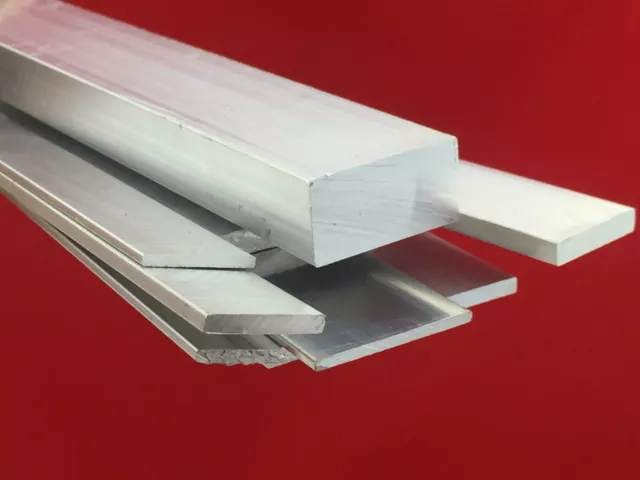 Aluminium Flat Bar many size choose Length 500 mm 1000 mm 1500 mm 2000 mm 2