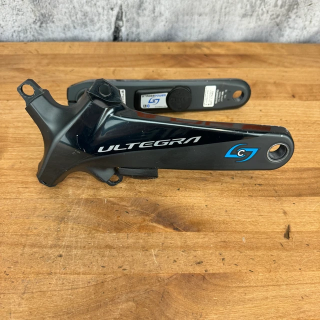 SHIMANO ULTEGRA FCR8000 175mm Stages Dual Sided Power Meter Crank Arms
