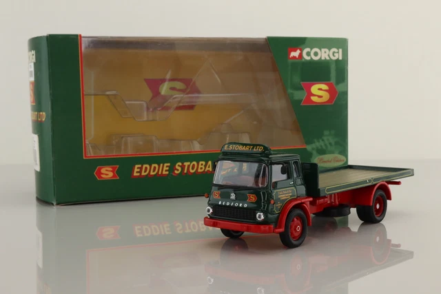 Corgi 23203; Bedford TK; 4 Wheel Flatbed, Eddie Stobart Ltd; Excellent Boxed