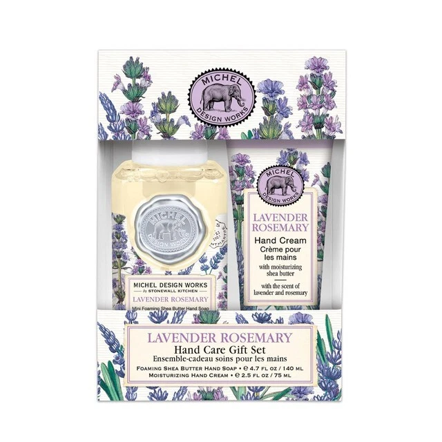 Michel Design Works Lavandar Rosemary Hand Care Gift Set NEW! Michel Design Works Lavandar Rosemary Hand Care Gift Set NEW!