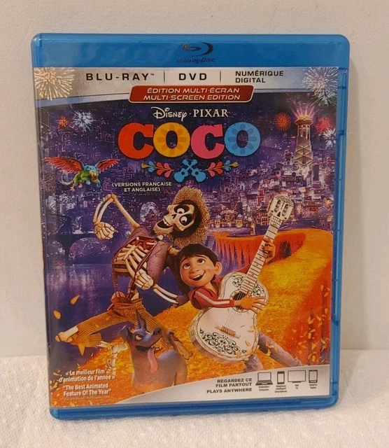COCO (BLU-RAY & DVD, 2018) Disney Pixar Animation £9.77 - PicClick UK