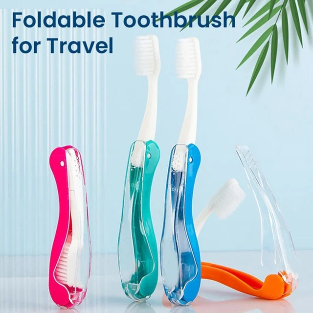 Portable Toothbrush Folding Toothbrush Travel Teethbrush Dental Oral Care Tools