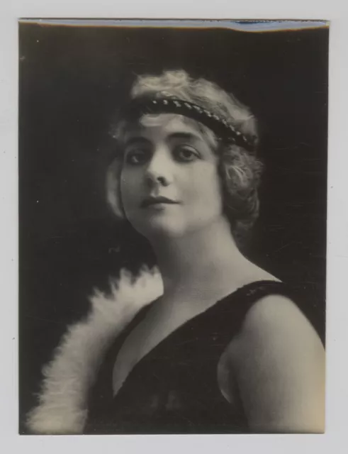 Vintage 1920s Silent Era Actress & Dancer Myrtle Stedman Movie Portrait Photo