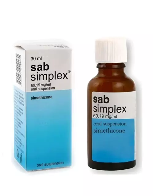 Baby Anti Colic Drops SAB SIMPLEX Suspension Pfizer Original 30 ML 1 fl oz Fast