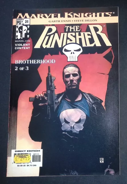 The Punisher #21 Marvel Knights Garth Ennis Steve Dillon VF-
