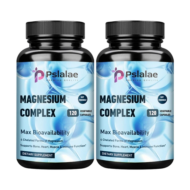 MAGNESIUM COMPLEX 240PCS - Sleep Support, Stress & Anxiety Relief, Bone ...
