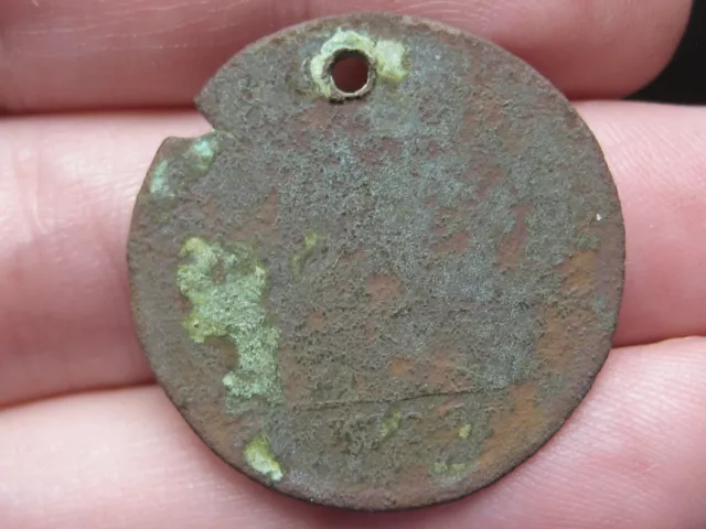 1787 New Jersey Cent- Colonial Copper Coin- Shipwreck Find? 29 mm Diameter!