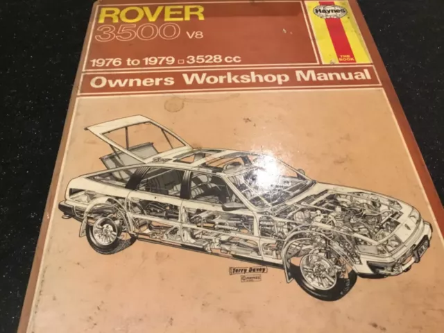 Haynes Owners Workshop Manual 365 for Rover 3500 V8 1976-1979 3528cc