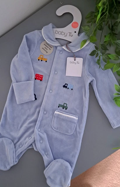Tu pigiama in velluto supersoft bambino fino a un mese nuovo con etichette