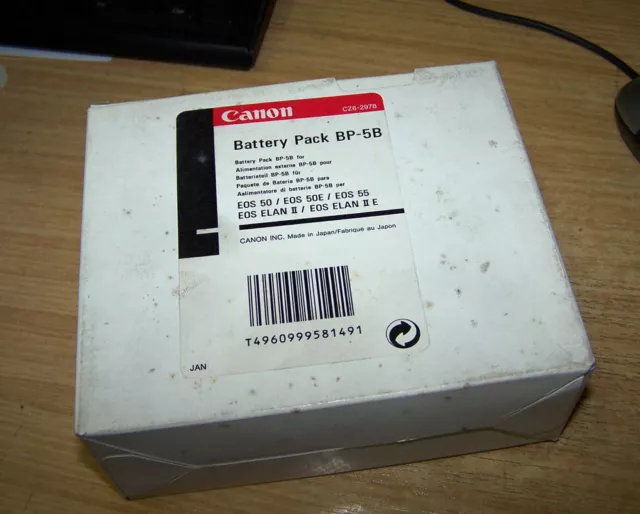 Canon Battery Pack BP-5B for EOS 50, 50E, ELAN II, IIE