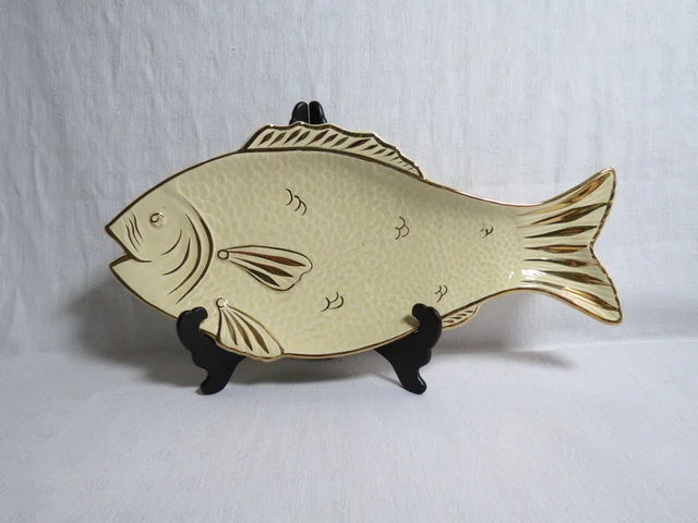 PLAT A POISSON BLEU/BLANC EMILE HENRY