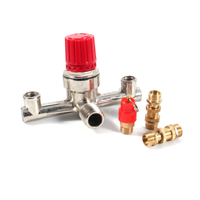Outlet tube alloy air compressor switch pressure regulator valve fitting pa.pj