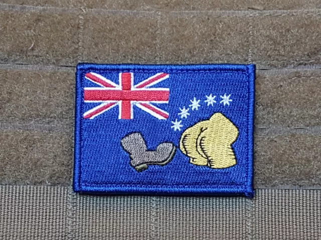 The Simpsons Australian National Flag ANF Gelsoft Airsoft Morale Patch