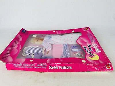 Barbie Sleeping Pyjamas Pillow & Accessories 1994 Mattel 68358 Vintage New 8