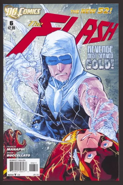 THE FLASH #6 NM Manapul Buccellato Captain Cold DC Comics 2012 COMBINED SHIPPING