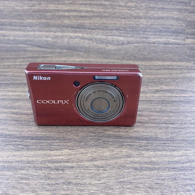 【動作品】　Nikon　ニコン　COOLPIX S510　コンデジ　レッド Amazon | Nikon デジタルカメラ COOLPIX (クールピクス) S510