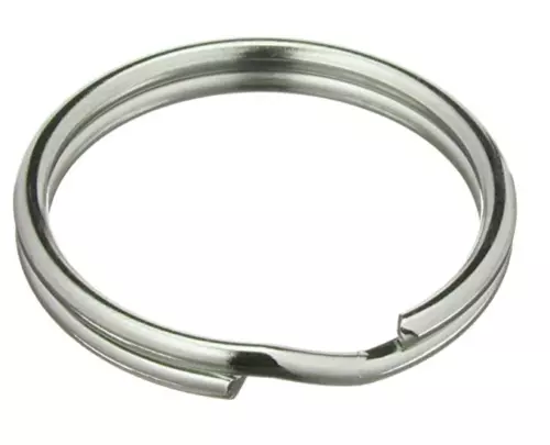 Schlüsselringe Ø 10-50 mm gehärtet Stahl vernickelt Key Rings Schlüssel Ring